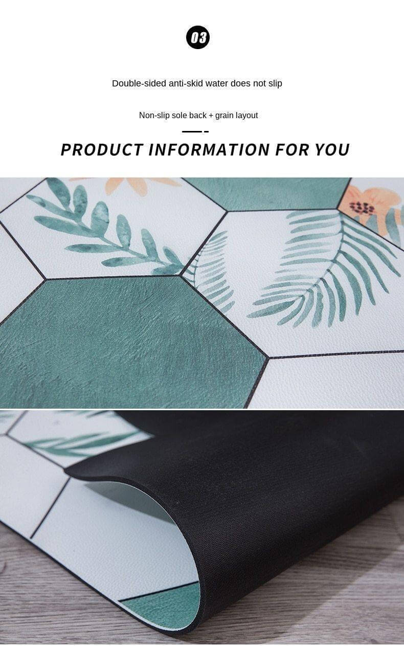 Non-Slip Dust Proof Nordic Style Hexagon Door Mat - Image 13