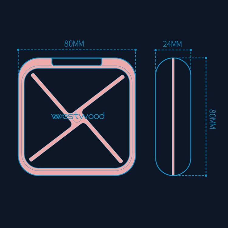 4-Grid Capsule Pill Box Travel Organizer - Image 2