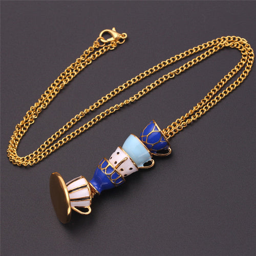 Creative Teacup Necklace - Image 0