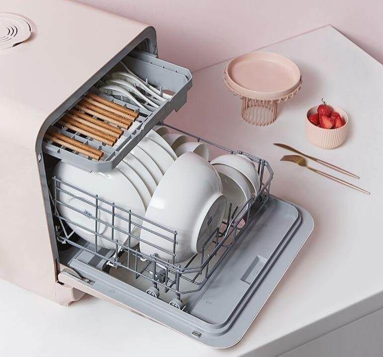 Automatic Minimalist Household Small Desktop Dish Washer - Image 1