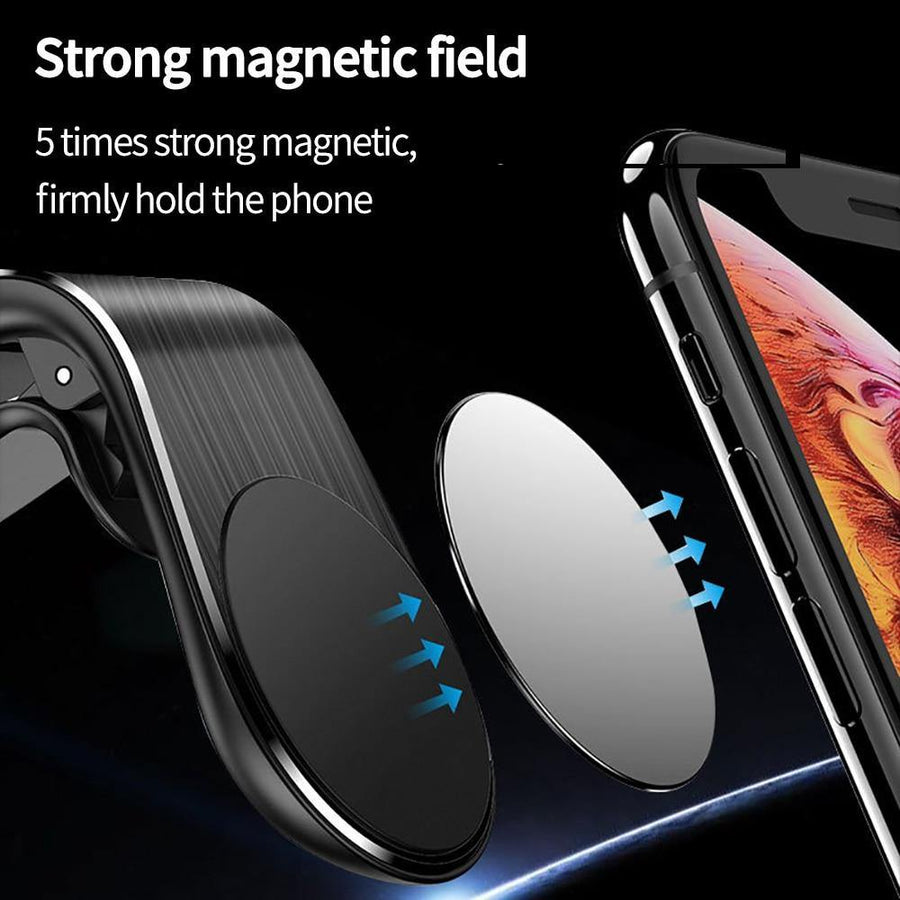 Magnetic Air Vent Clip Car Phone Holder - Image 3