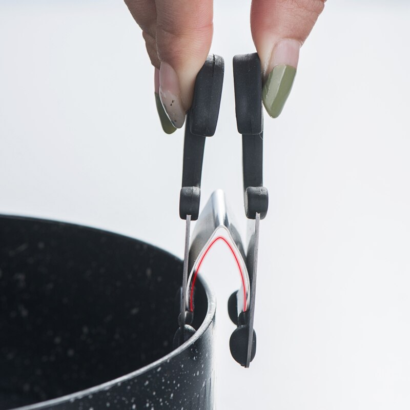 Stainless Steel Clip Cookware Spoon Holder - Image 5