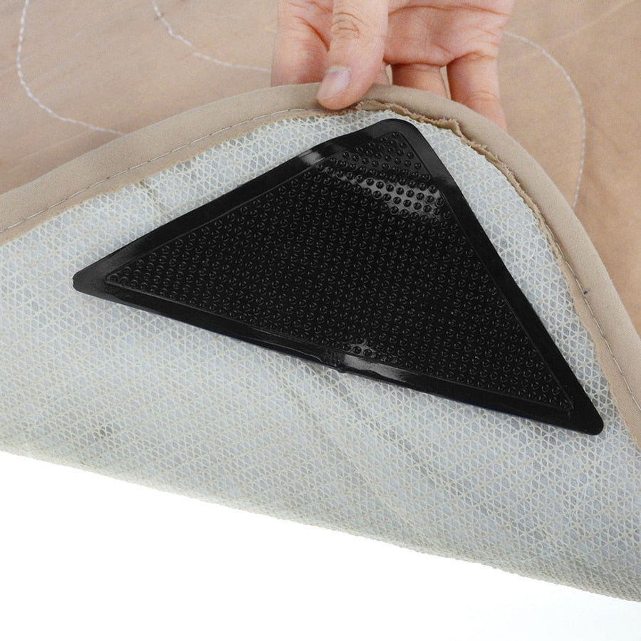 4pcs Reusable Non Slip Carpet Stickers - Image 0