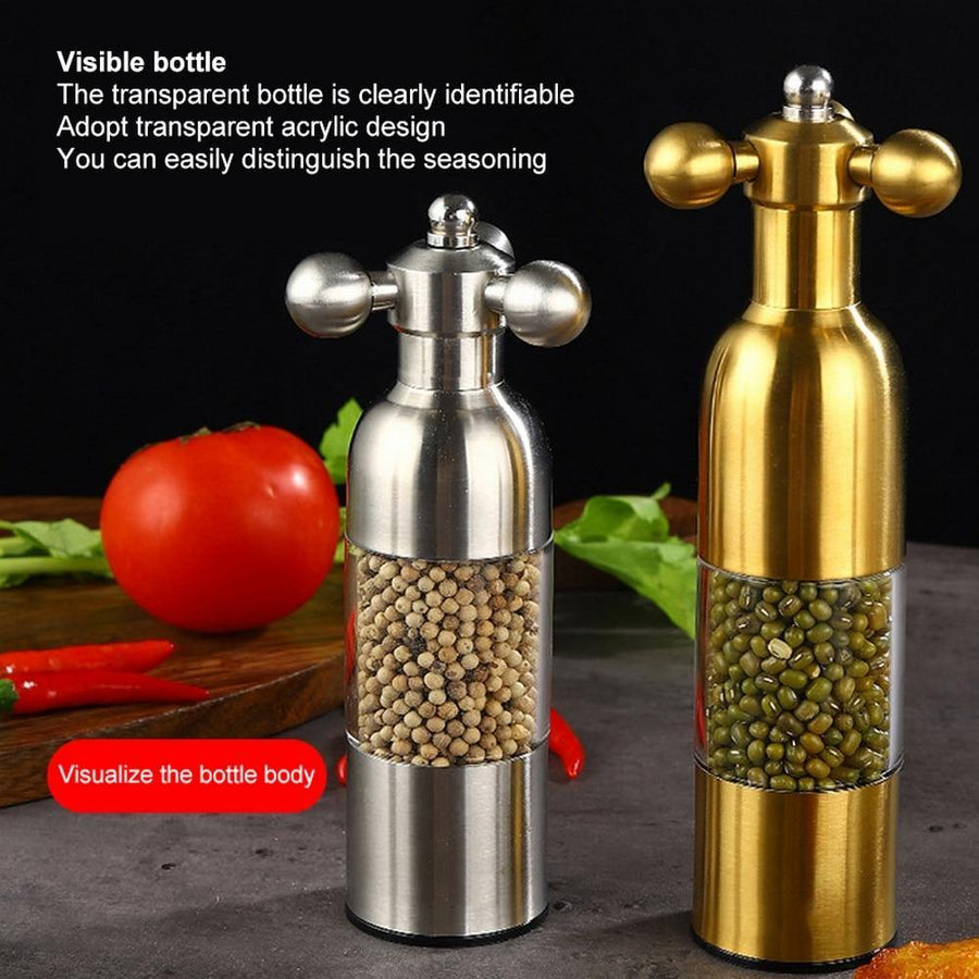 Stainless Steel Elegant Ceramic Seasoning Grinder - Image 2