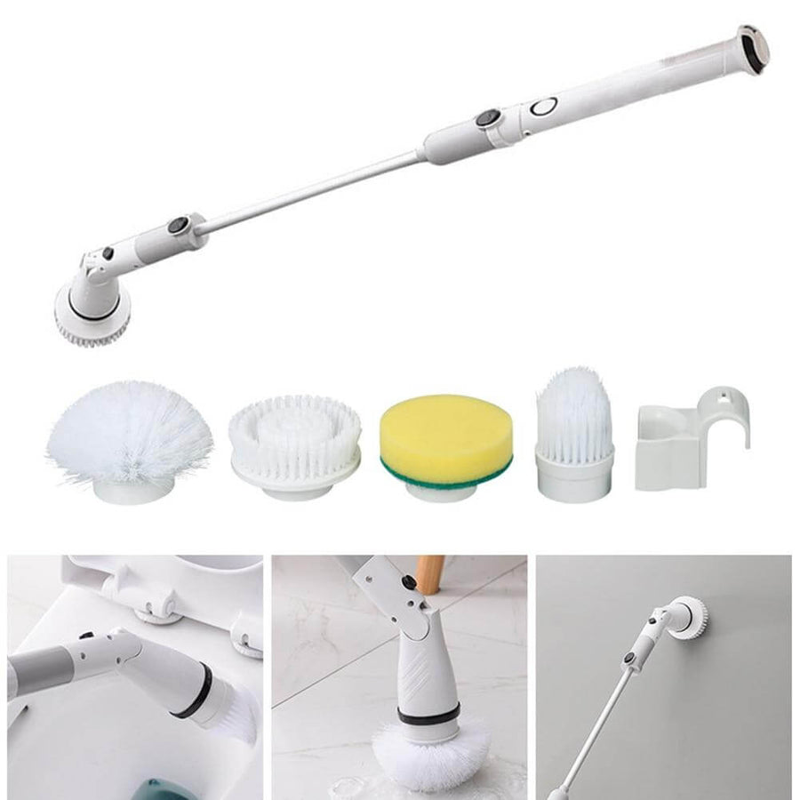 Rotating Bathroom Cleaner Tool Set - Image 4