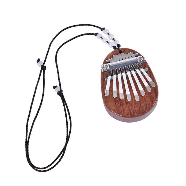 Wooden Mini 8 Keys Pocket Kalimba - Image 2