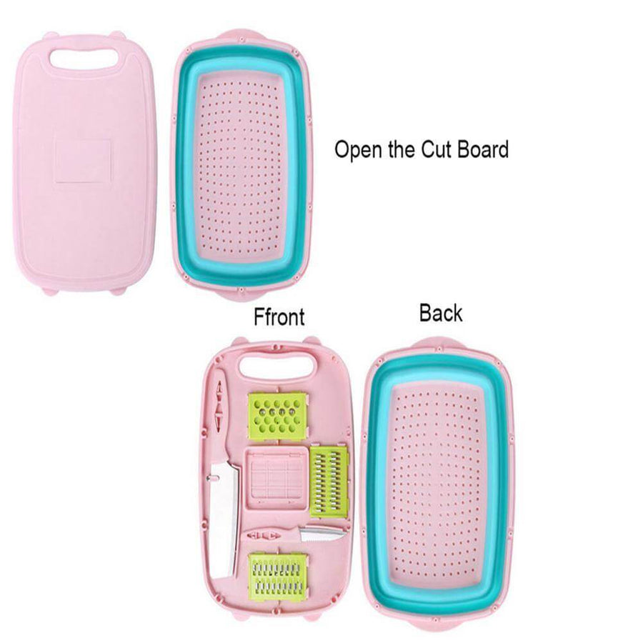 Multi-Functional Drain Basket & Chopping Board - Image 7