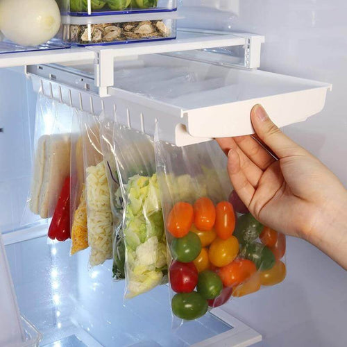 Multi Zip-bag Hanging Fridge Organizer Tray - Image 0