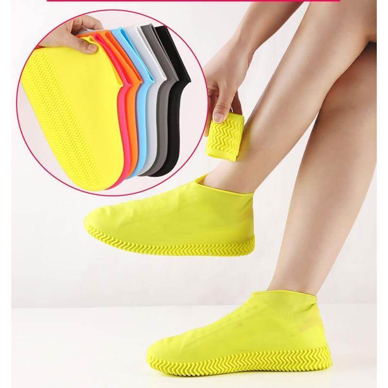 2pcs Waterproof Reusable Silicone Shoe Cover - Image 0