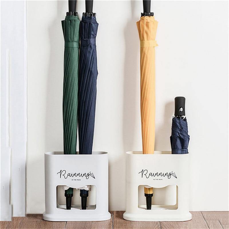 Nordic Oval Entryway Umbrella Holder Rack - Image 0