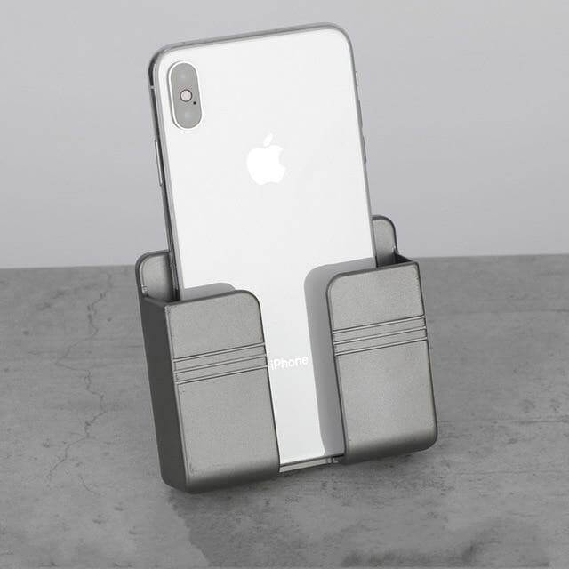 Drill-Free Wall Phone Electronic Holder - Image 4
