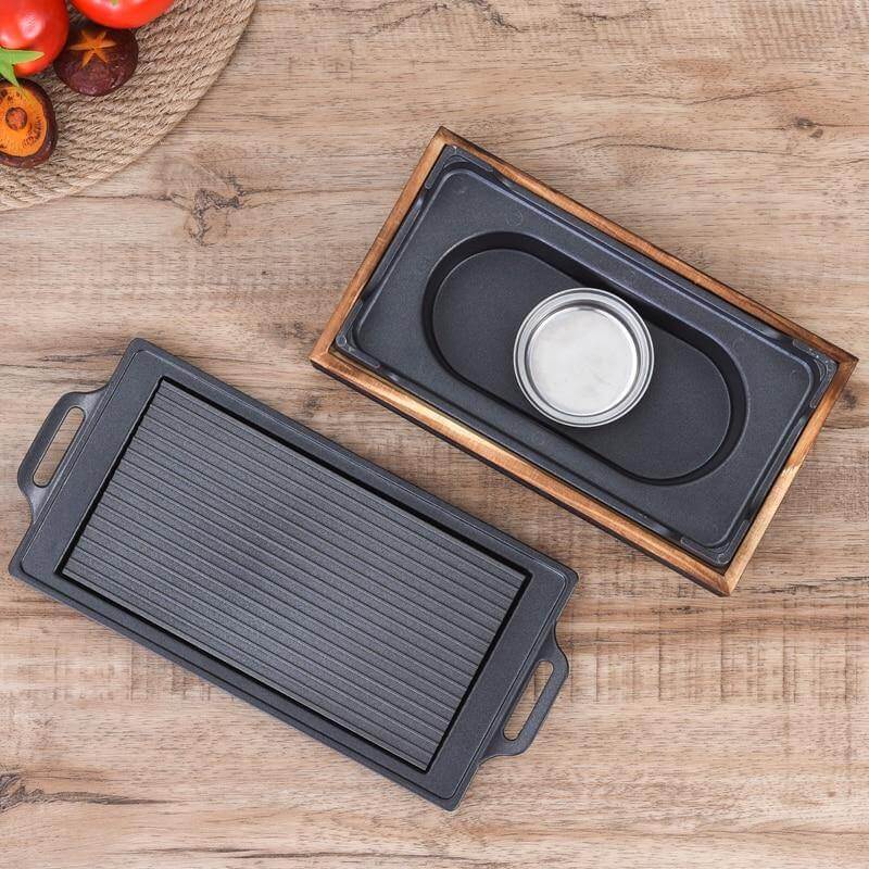 Smokeless Portable Japanese Non-Stick BBQ Grill - Image 4