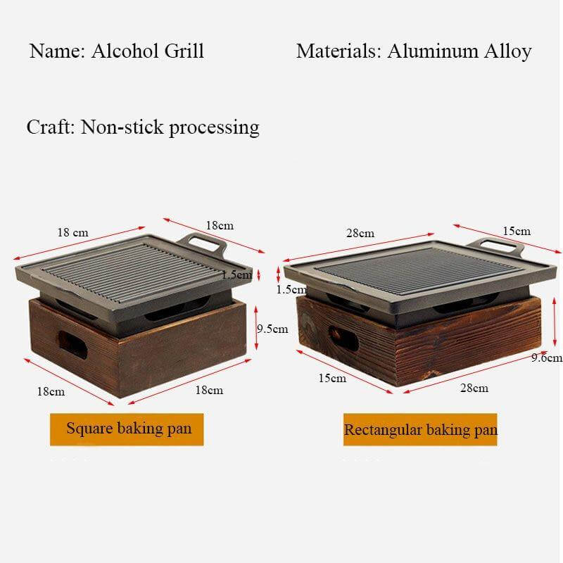 Smokeless Portable Japanese Non-Stick BBQ Grill - Image 7
