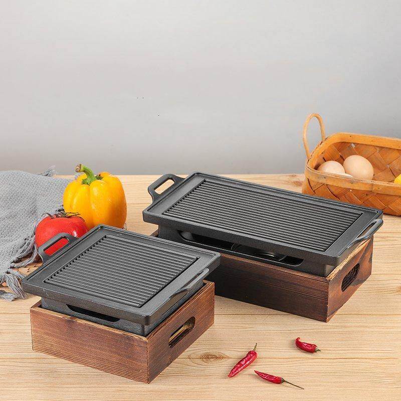Smokeless Portable Japanese Non-Stick BBQ Grill - Image 0