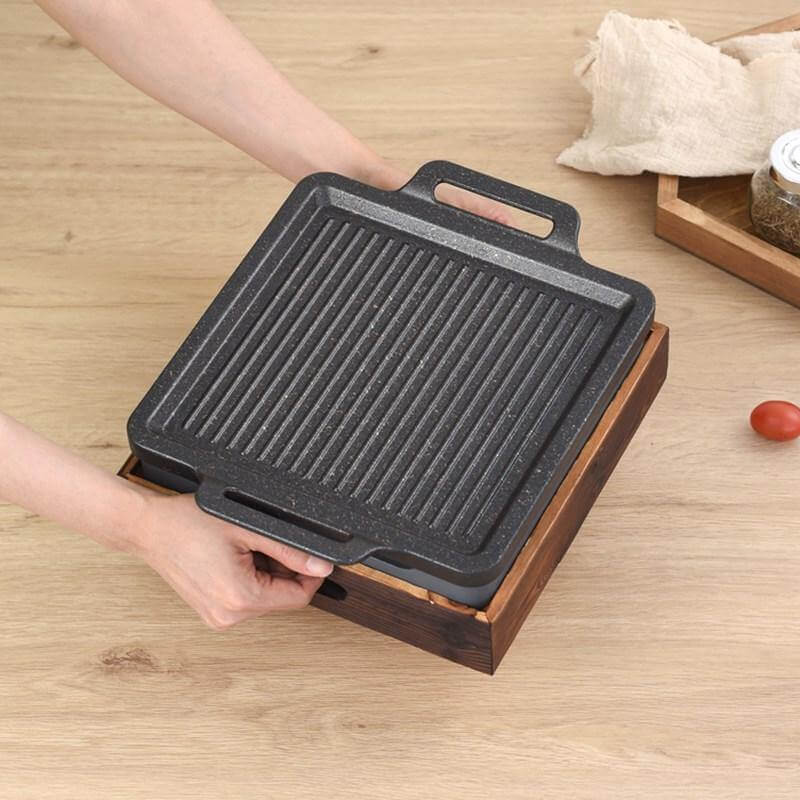 Smokeless Portable Japanese Non-Stick BBQ Grill - Image 3