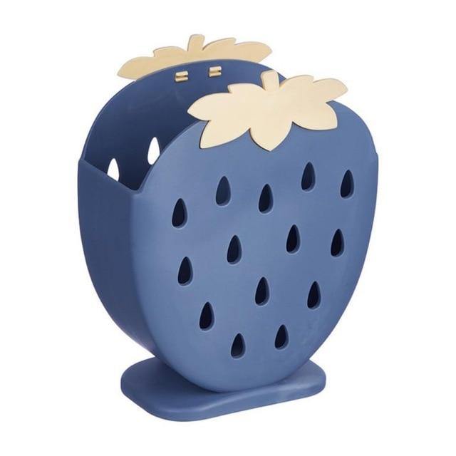 2PCS Cute Strawberry Cutlery Organizer Box - Image 7