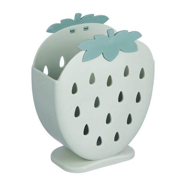 2PCS Cute Strawberry Cutlery Organizer Box - Image 5