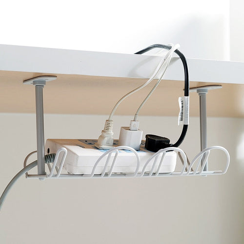 Under Table Storage Rack Cable Organizer - Image 0