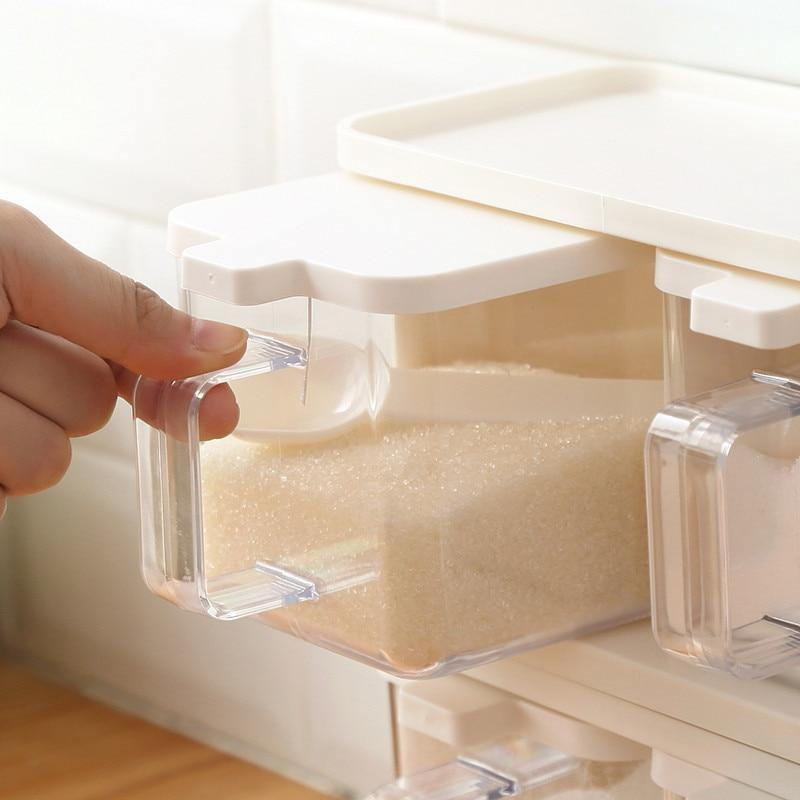 Multiple Boxes Seasoning Herb Kitchen Organizer - Image 3