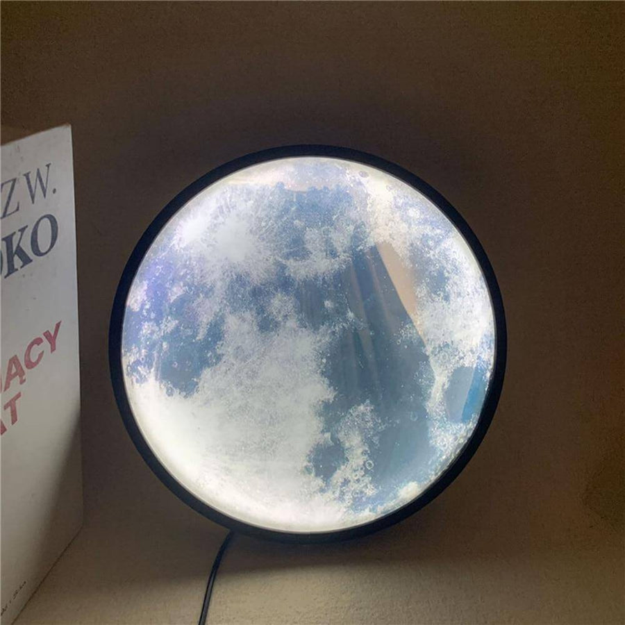Smart Modern Moon Mirror Wall Lamp - Image 4