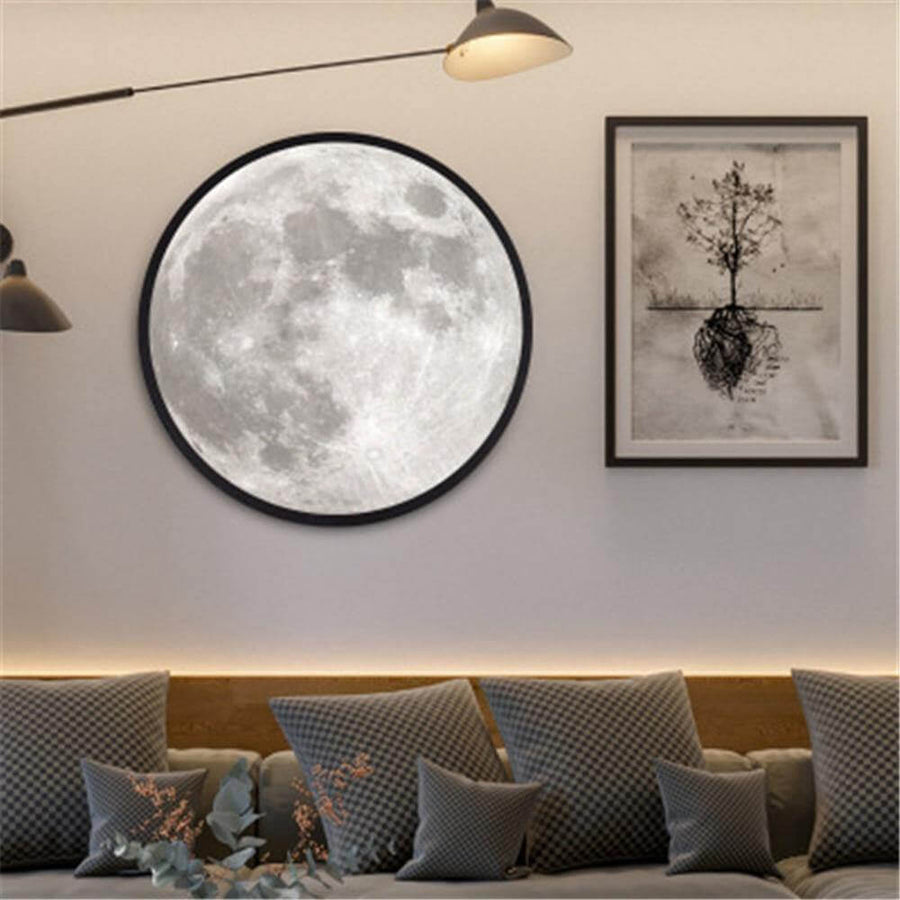 Smart Modern Moon Mirror Wall Lamp - Image 2