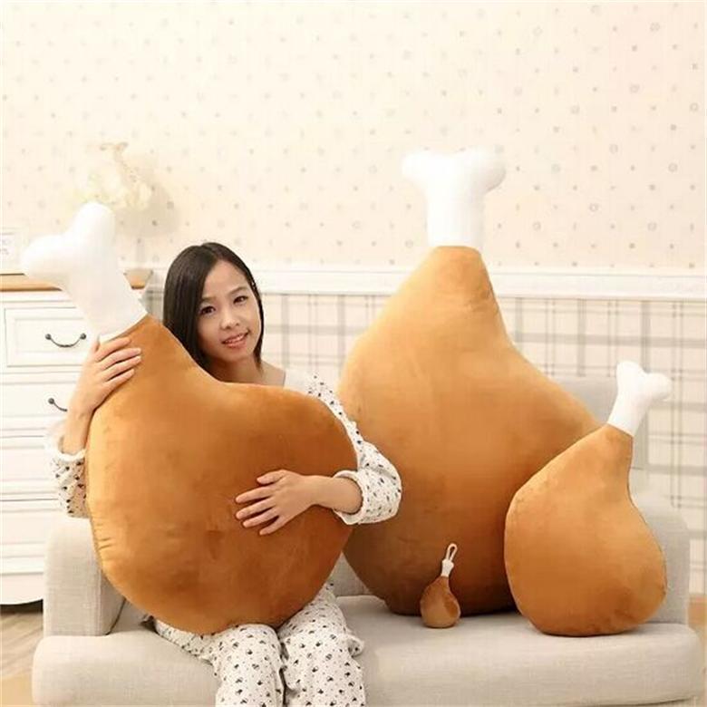 Chicken Leg Stuffed Toy Pillow - Image 1