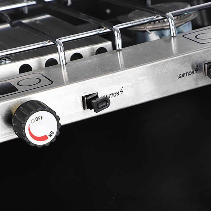 Portable 2 Burner Stove Grill - Image 3