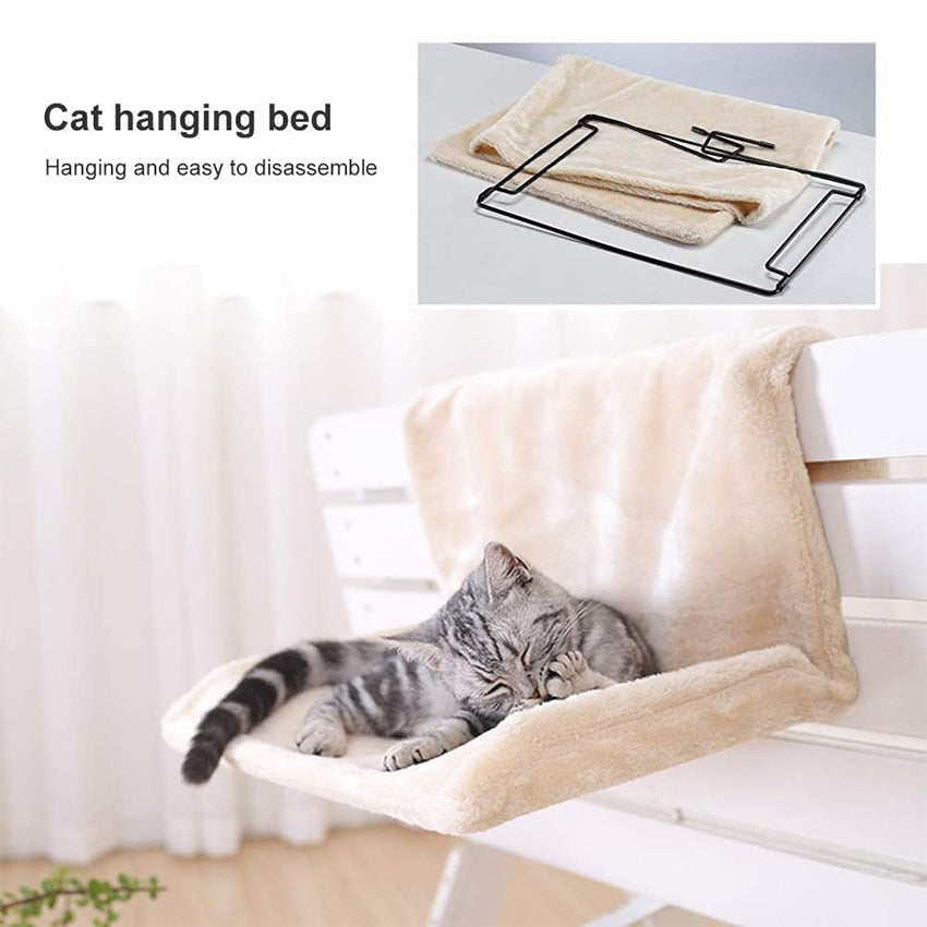Window Easy Hanging Cat Hammock - Image 1