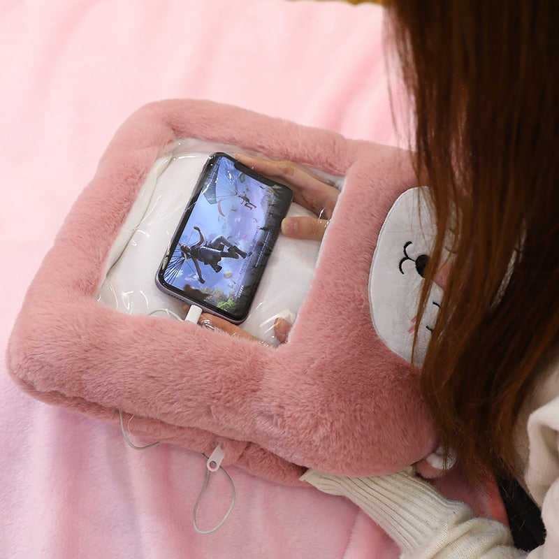 Creative Gaming Cute Hand Warmer Transparent Pillow - Image 5