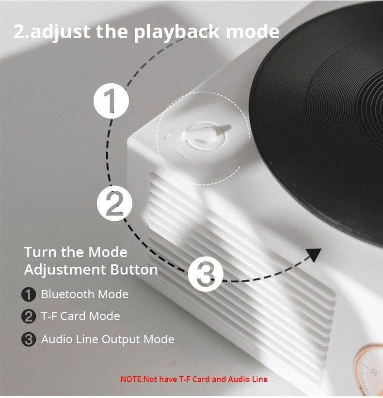 Pastel Vintage Bluetooth Stereo Speaker - Image 2