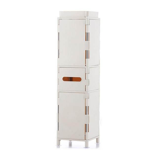Small Bathroom Floor Cabinet Organizer - Image 14