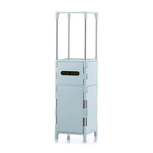 Small Bathroom Floor Cabinet Organizer - Image 4