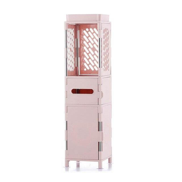 Small Bathroom Floor Cabinet Organizer - Image 2