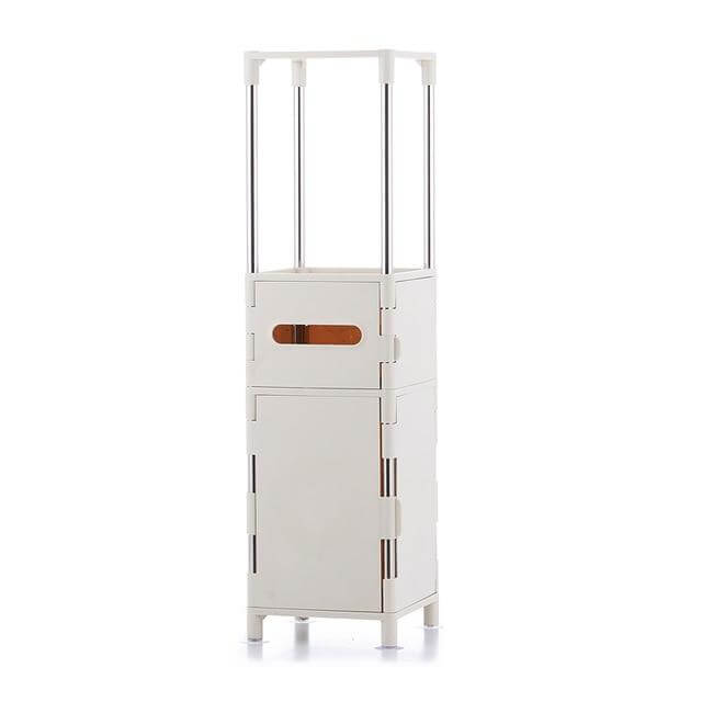 Small Bathroom Floor Cabinet Organizer - Image 7