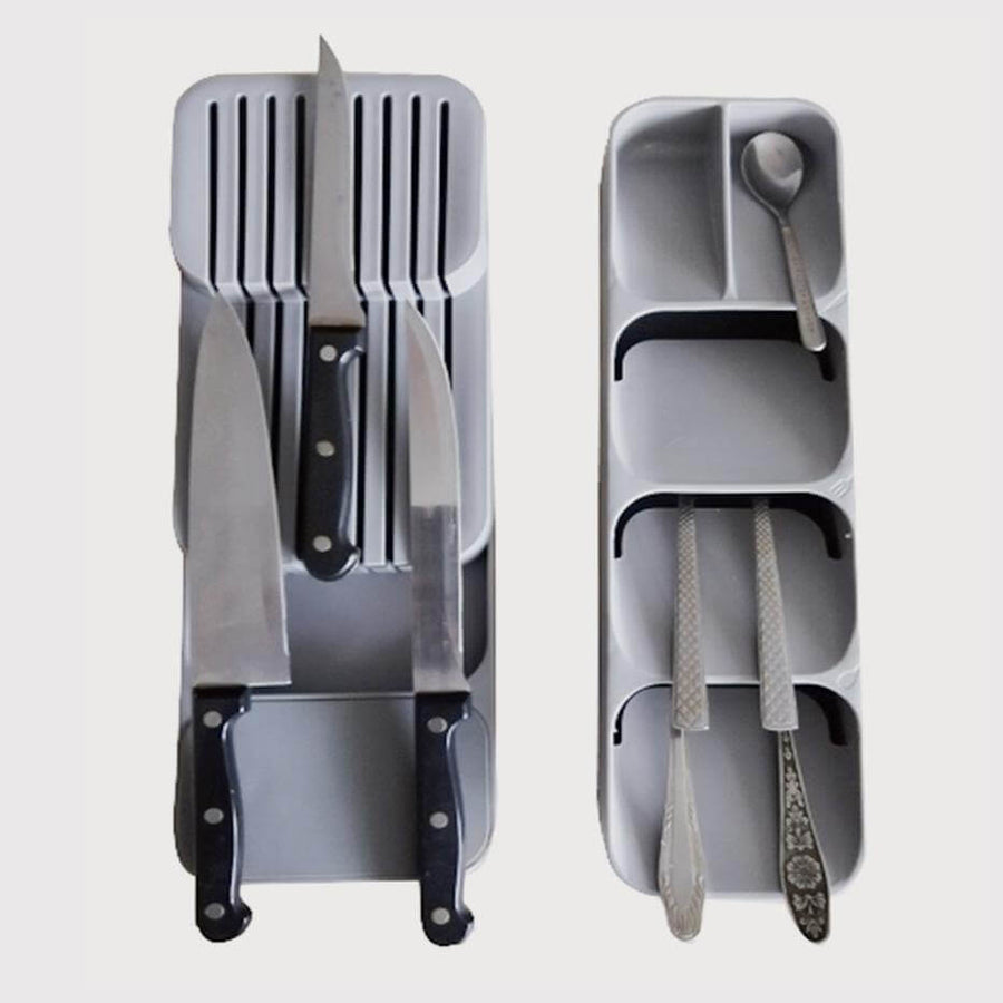 Hidden Multilayer Silverware Organizer - Image 3