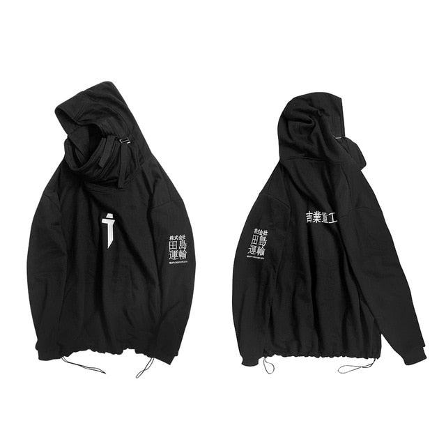 Japanese Style Oversize Hip Hop Hoodie - Image 8