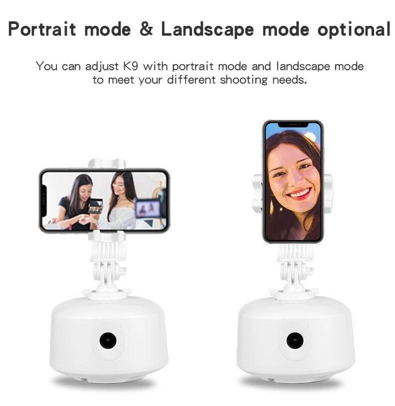 360 Rotation Face Tracking Smartphone Holder - Image 1
