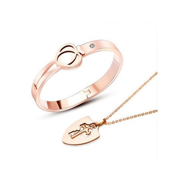 Couple Love Heart Lock Bracelet - Image 9