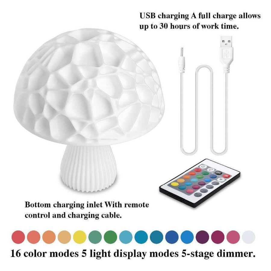 3D Print Elegant Mushroom Lamp - Image 3
