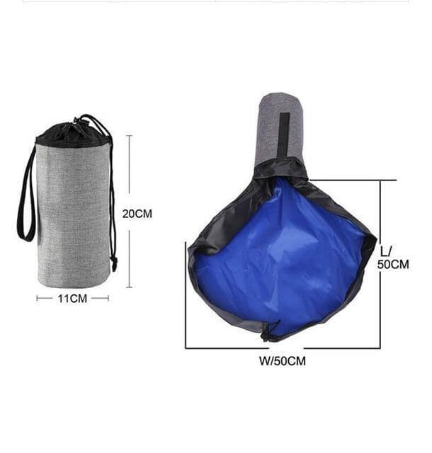 Portable Toy Easy Clean-up Storage Organizer Bag - Image 23