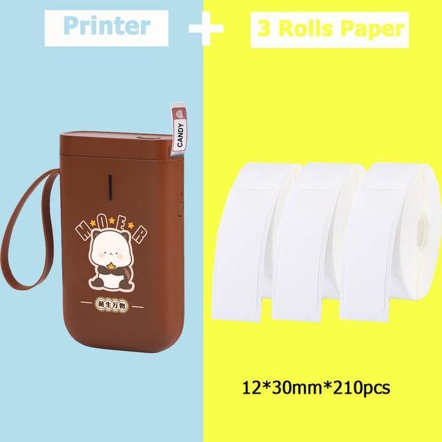 Portable Mini Wireless Label Pocket Printer - Image 1