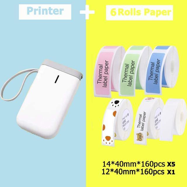 Portable Mini Wireless Label Pocket Printer - Image 8