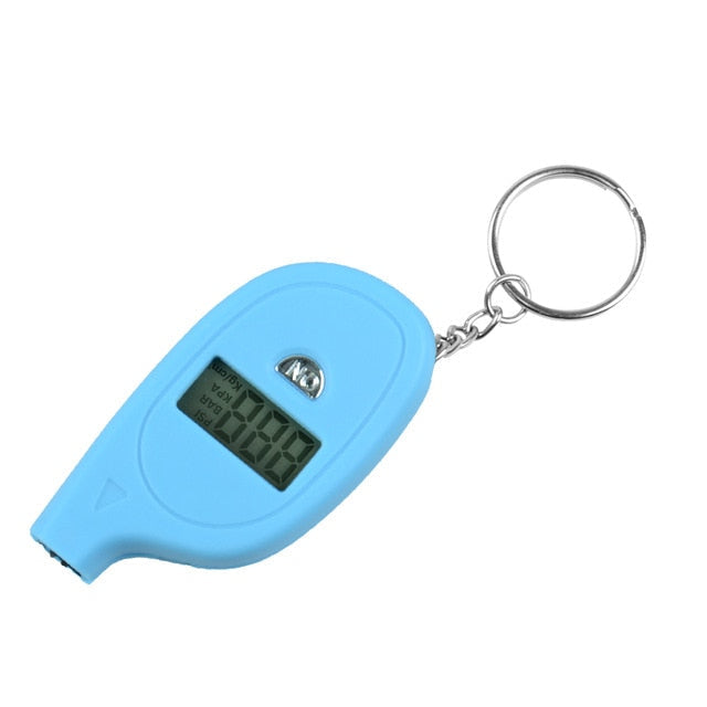 Portable Digital Car Tire Pressure Tester Keychain - Image 9