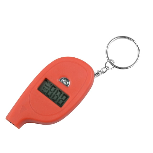 Portable Digital Car Tire Pressure Tester Keychain - Image 8