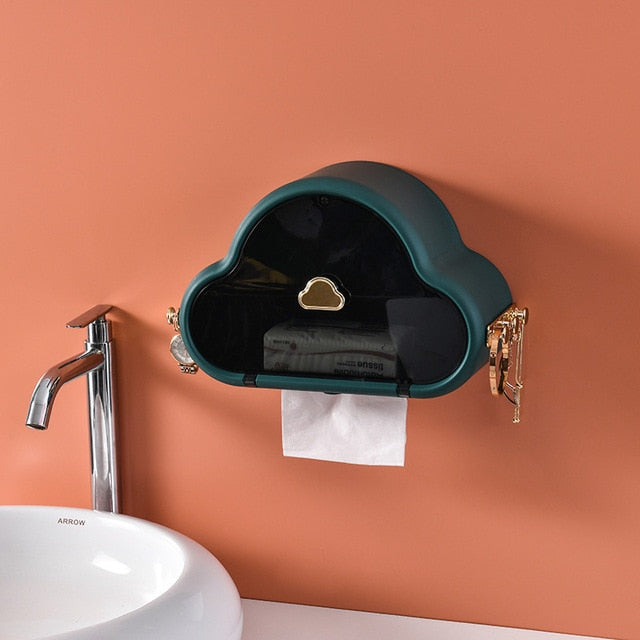 Punch-Free Wall Mounted Waterproof Toilet Paper Holder - Image 5