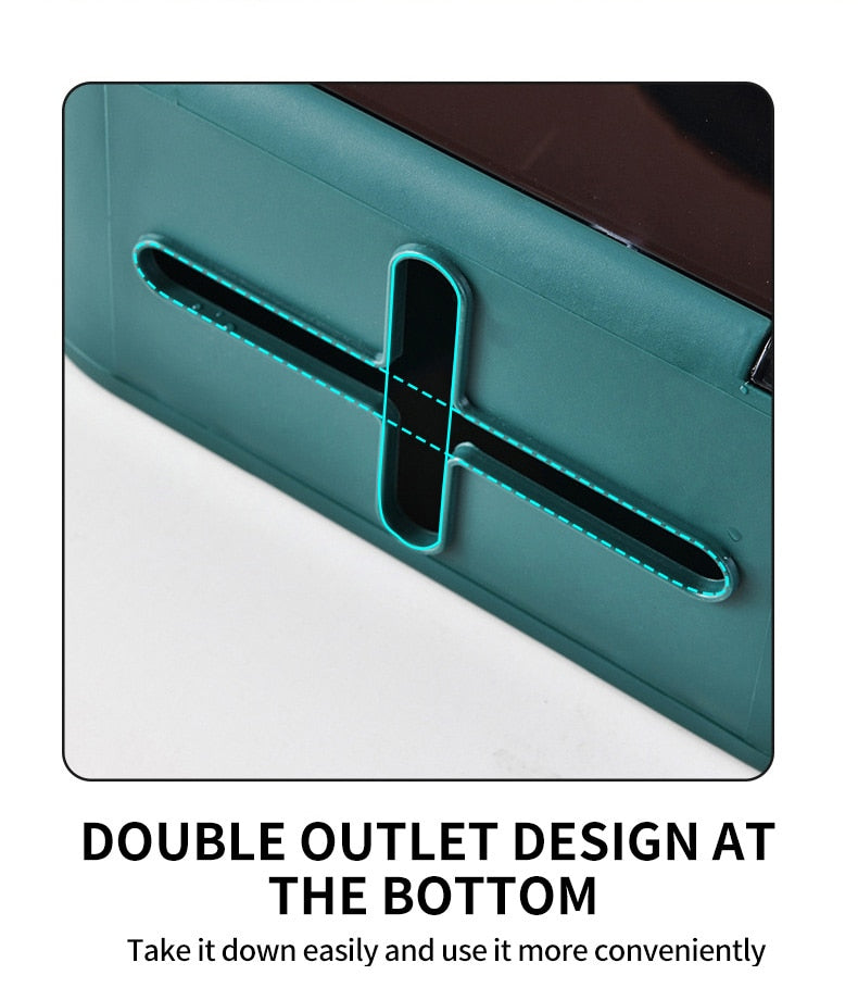 Punch-Free Wall Mounted Waterproof Toilet Paper Holder - Image 7