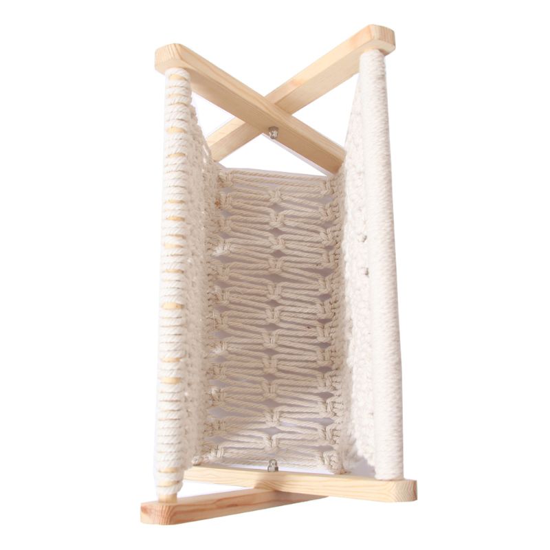 Nordic Cotton Foldable Magazine Holder - Image 4
