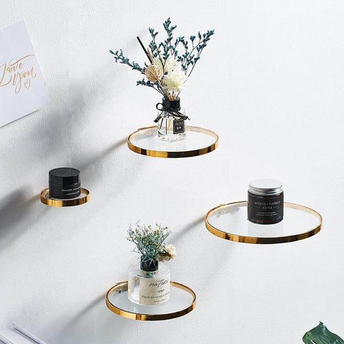Nordic Ledge Mount Wall Glass Shelf - Image 0