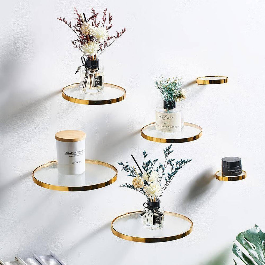 Nordic Ledge Mount Wall Glass Shelf - Image 5