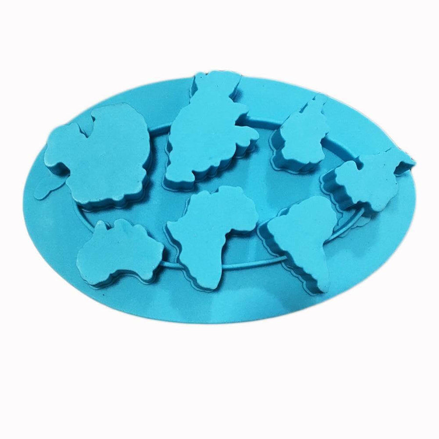 Earth Continents Silicone Ice Tray Mold - Image 2